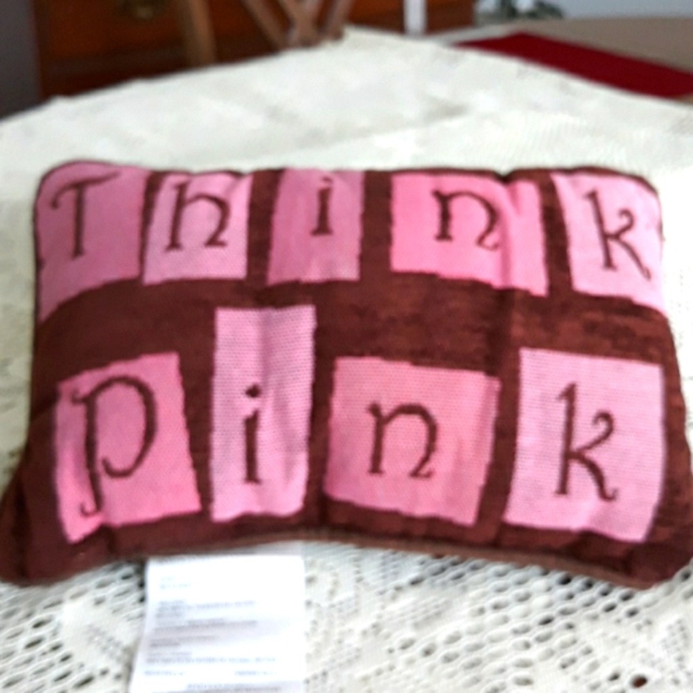Pillow, Think Pink